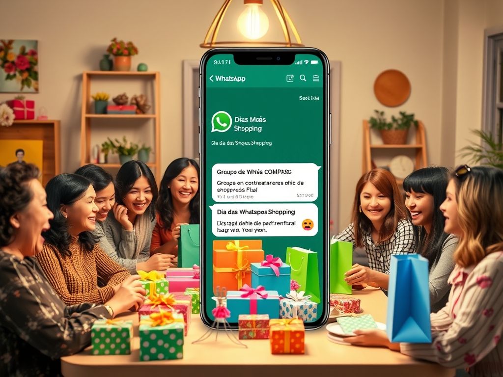 Grupo de Whatsapp Compras de Dia das Mães Shopee