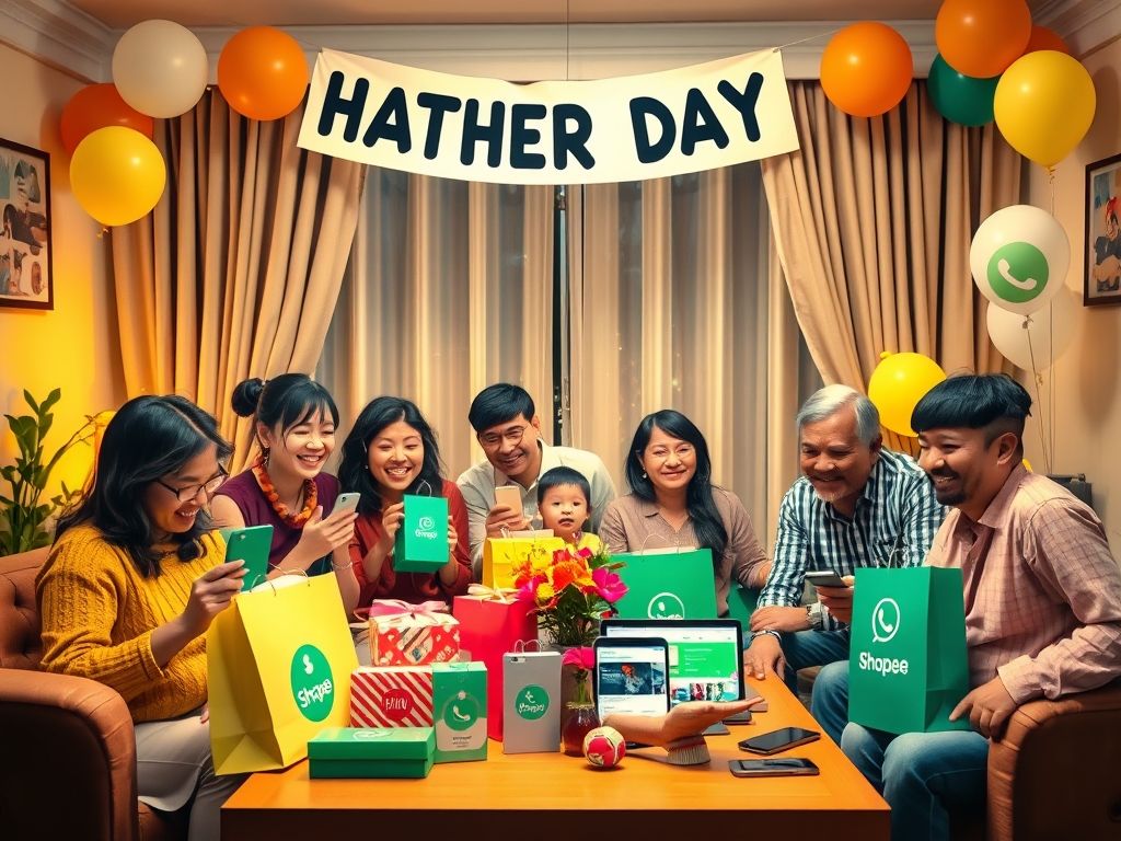 Grupo de Whatsapp Compras de Dia dos Pais Shopee