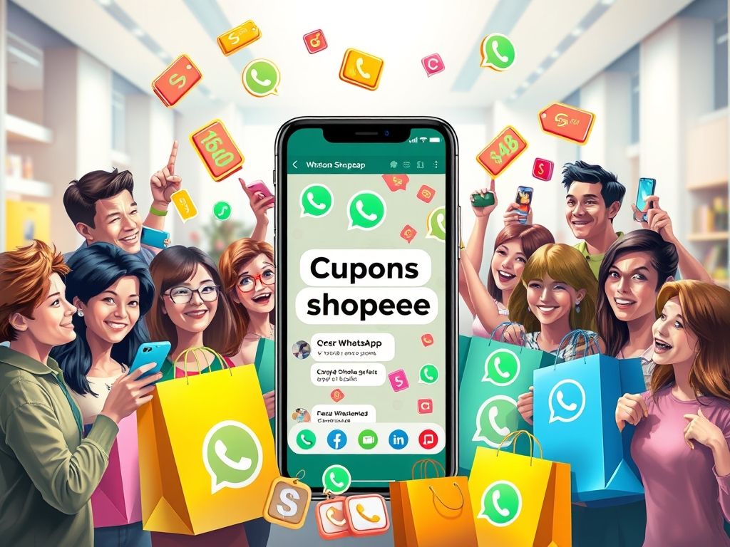 Grupo de Whatsapp Cupons Shopee