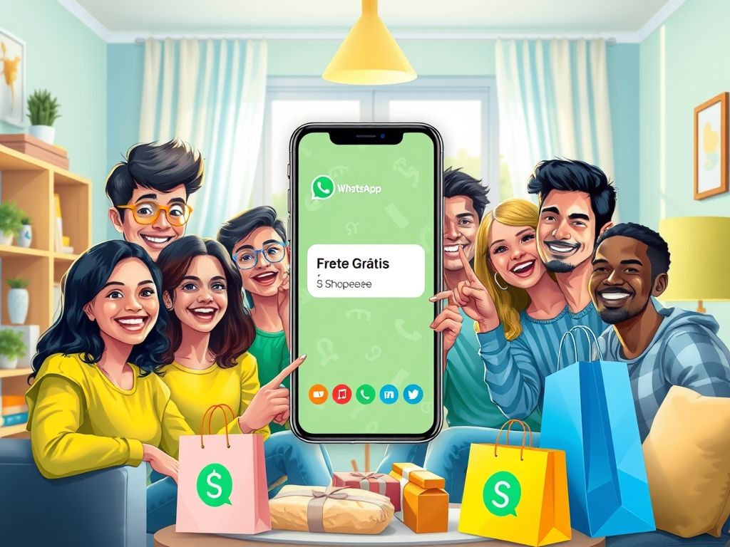 Grupo de Whatsapp Frete Grátis Shopee