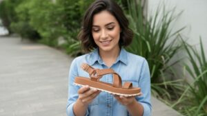 Papete Dunas Feminina Moderna Macia Anticansaço Look Casual Várias Cores