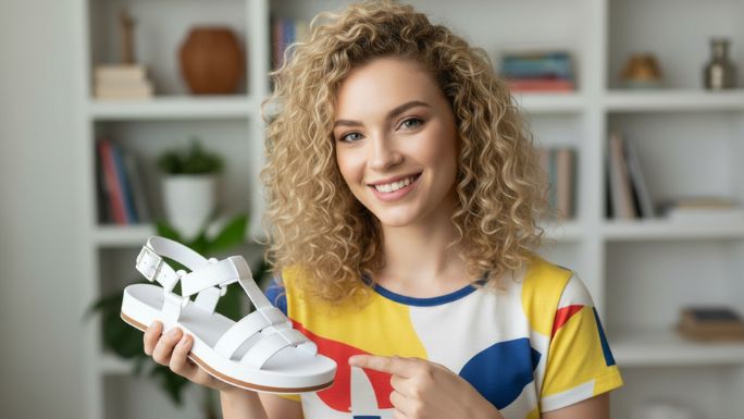 Sandália Papete Dunas Feminina 2 Tiras