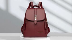 Mochila Social Feminina Couro Reforçada Estilo Canguru Elegante