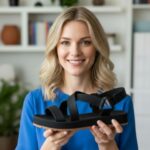 Papete Feminina Dunas Confortável uma Tira