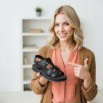 Sandália Papete Feminina Anatômica 2 Tiras Leve