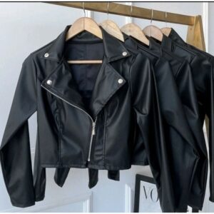 Jaqueta de Couro Feminina