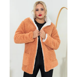 Casaco Teddy de Frio Cherpa Feminino