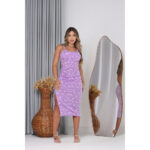 Vestido Midi Floral com Bojo