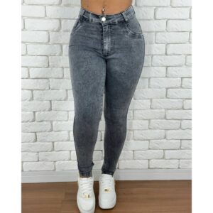 Calça jeans feminina preta