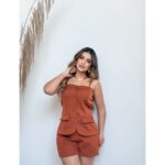 Conjunto 2 Peças Look Alfaiataria Fabiola com Alça PLUS SIZE