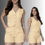 Bermudinha Social Blogueirinha Casual e Moderno