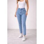 Calça Jeans Cintura Alta Feminina