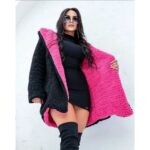 Casaco Teddy de Frio Cherpa Feminino