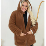 Casaco Teddy de Frio Cherpa Feminino