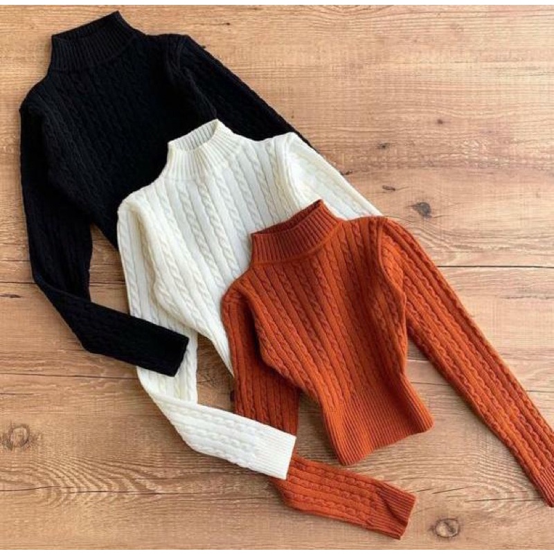 Cropped de Tricô para Inverno