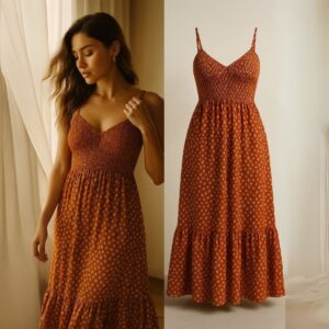 Vestido Longo Lastex Busto Decote V