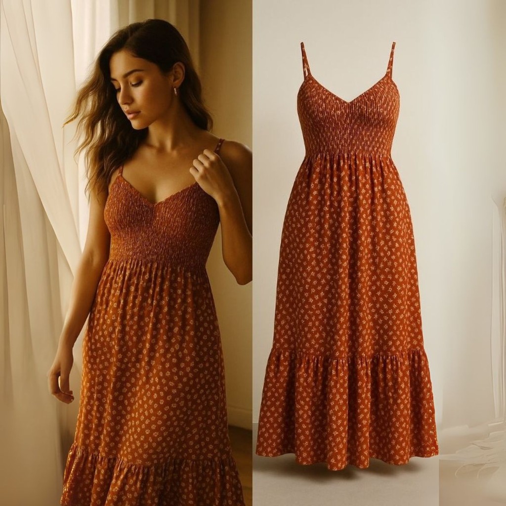 Vestido Longo Lastex Busto Decote V