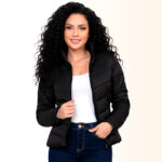 Casaco Bobojaco Puffer Feminino Corta Vento Nylon