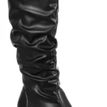 Bota Cano Longo Feminina Gigil Slouch Bico Fino