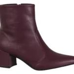 Bota Feminina Bico Fino Cano Curto