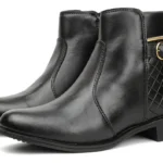 Coturno Feminino Cano Curto Botinha Casual