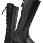 Bota Montaria Feminina Cano Longo Coturno
