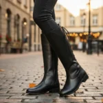 Bota Montaria Feminina Cano Longo Coturno