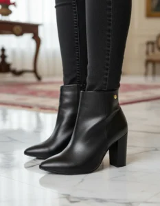 Bota Cano Baixo Feminina Vizzano Casual