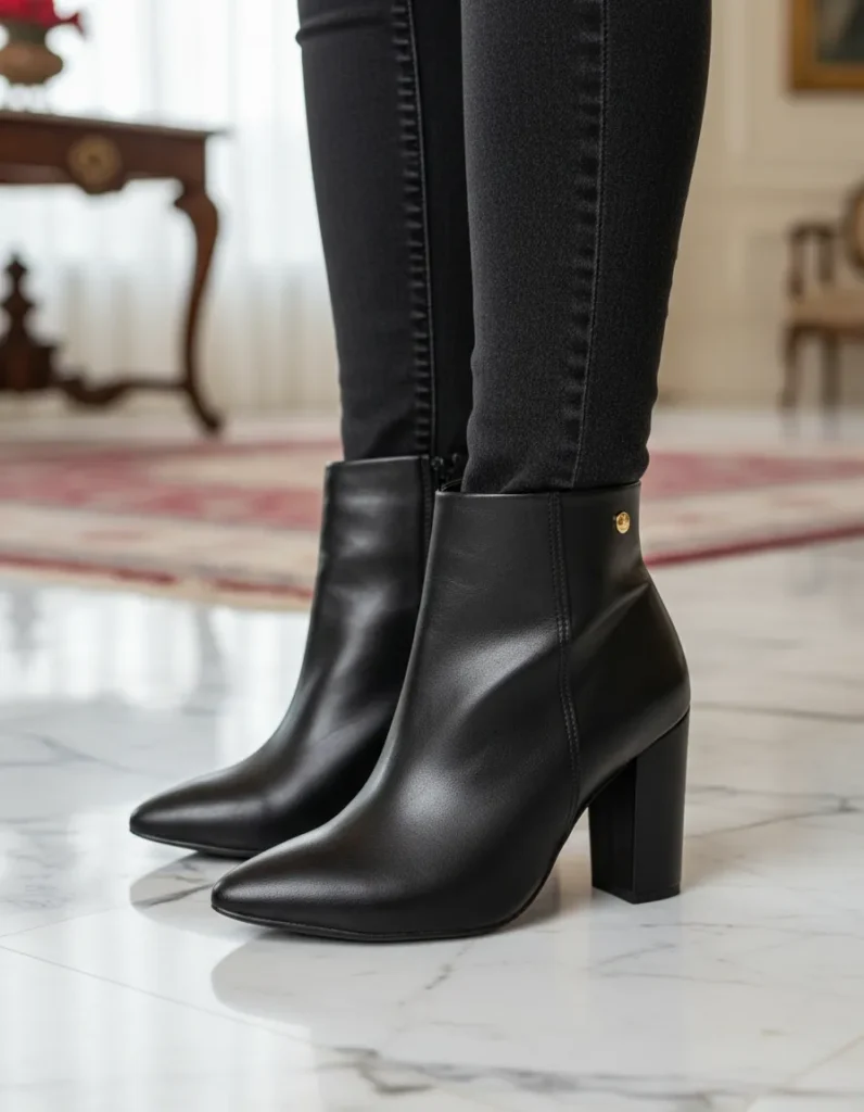 Bota Cano Baixo Feminina Vizzano Casual
