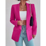 Blazer Longo Sobretudo Feminino Acinturado