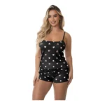 Kit com 4 Conjuntos Femininos Baby Doll Pijama