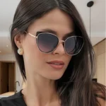Óculos de Sol Feminino Gatinha Retrô Lente UV400