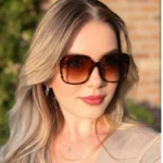 Óculos de Sol Retrô Feminino LG480 com Lente UV400