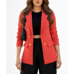 Blazer Casaquinho Feminino Alfaiataria Social
