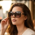 Óculos de Sol Retrô Feminino LG480 com Lente UV400