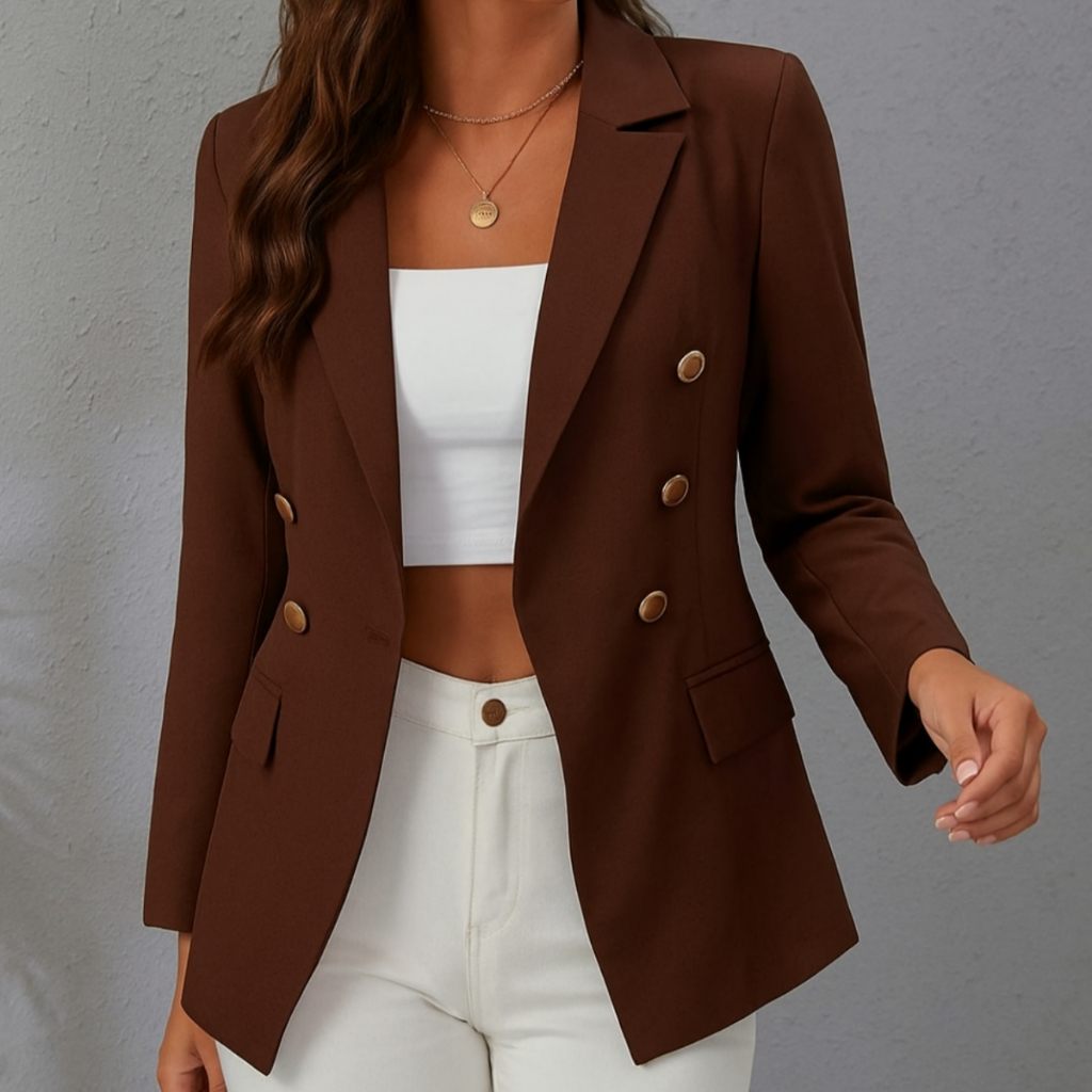 Blazer Feminino Casaquinho Social Alfaiataria