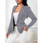 Blazer Feminino Casaquinho Social Alfaiataria