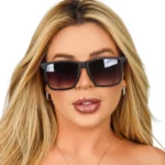 Óculos de Sol Premium UV400 Modelo Quadrado Esportivo