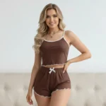 Kit com 3 Baby Doll Feminino Canelado Verão
