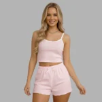 Pijama Feminino Baby Doll Conjunto Confortável