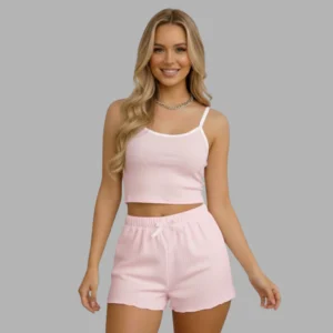 Pijama Feminino Baby Doll Conjunto Confortável