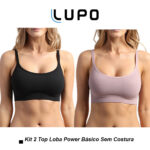 Sutiã Top Lupo Loba Power Básico Sem Costura