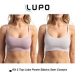 Sutiã Top Lupo Loba Power Básico Sem Costura