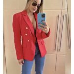 Blazer Feminino Casaquinho Alfaiataria
