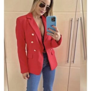 Blazer Feminino Casaquinho Alfaiataria
