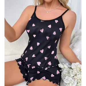 Kit com 10 Conjuntos Baby Doll Short Doll Pijama
