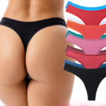 Calcinha Tanga Fio de Algodão Feminina