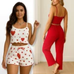 Kit com 2 Babydoll Canelado com Shortinho