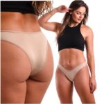 Calcinha Tanga Básica Feminina com Forro de Algodão