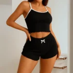 Kit com 3 Baby Doll Feminino Short Doll Sexy